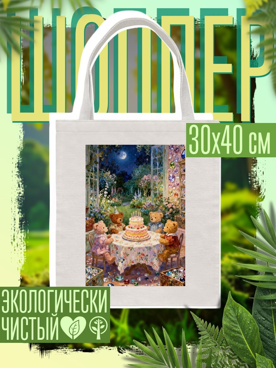 Шоппер День рождения у мишек