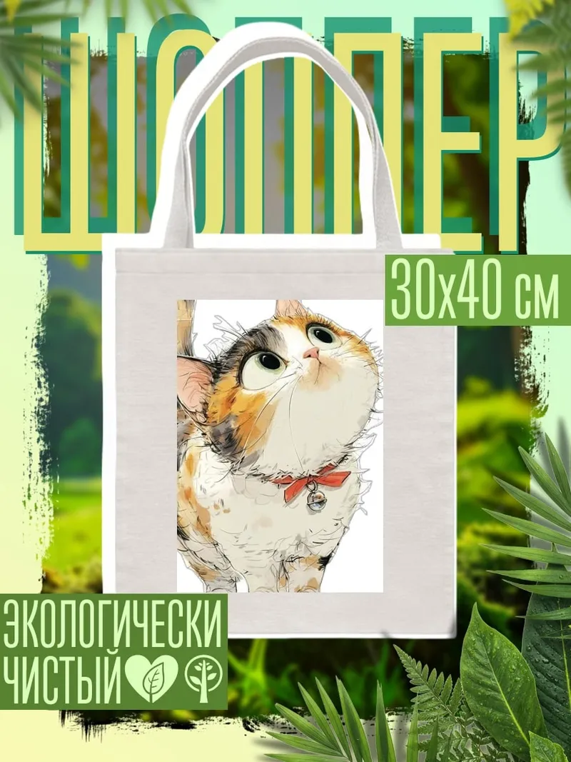 Шоппер Милый котенок