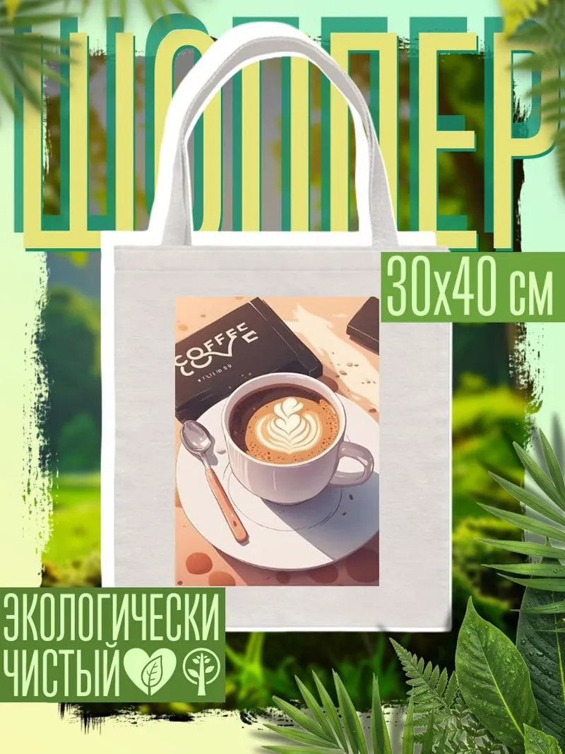 Шоппер Кофе с латте