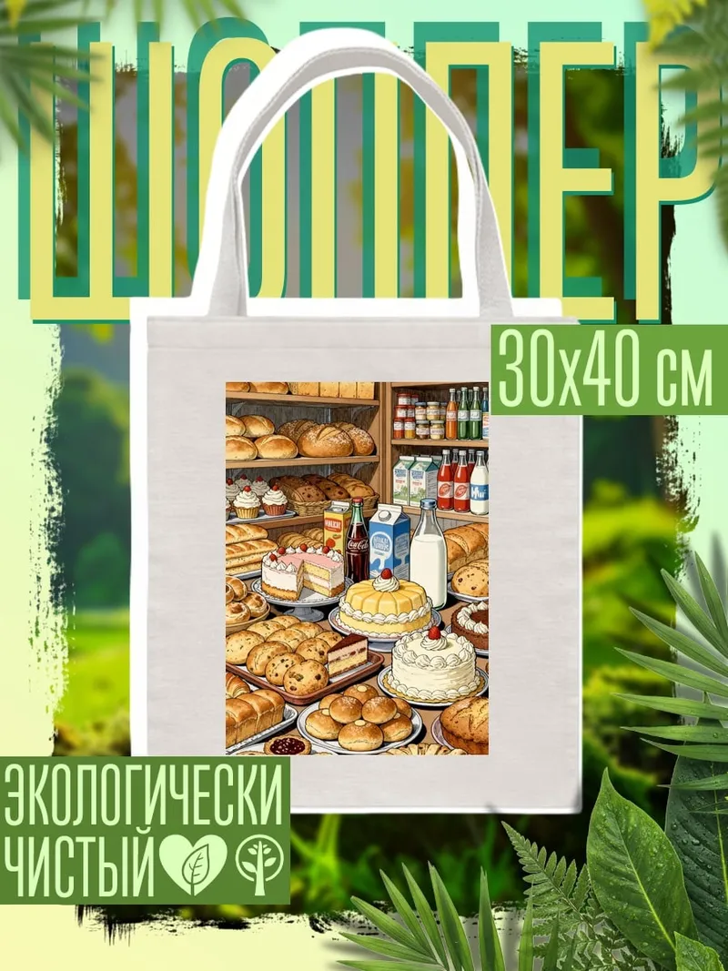 Шоппер Пекарня с выпечкой