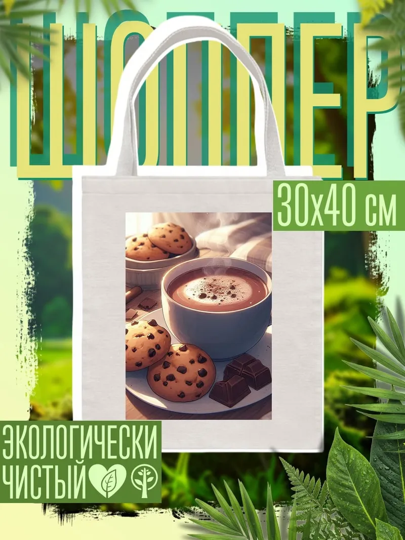 Шоппер Кофе с печеньем
