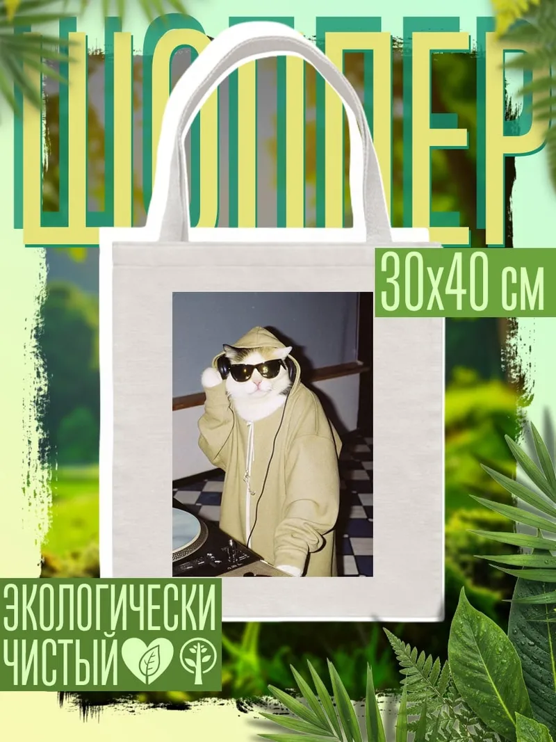 Шоппер Кот диджей