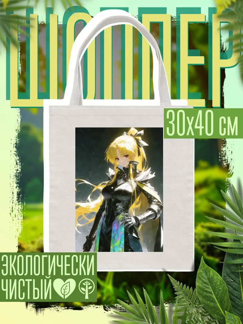 Шоппер Девушка с мечом