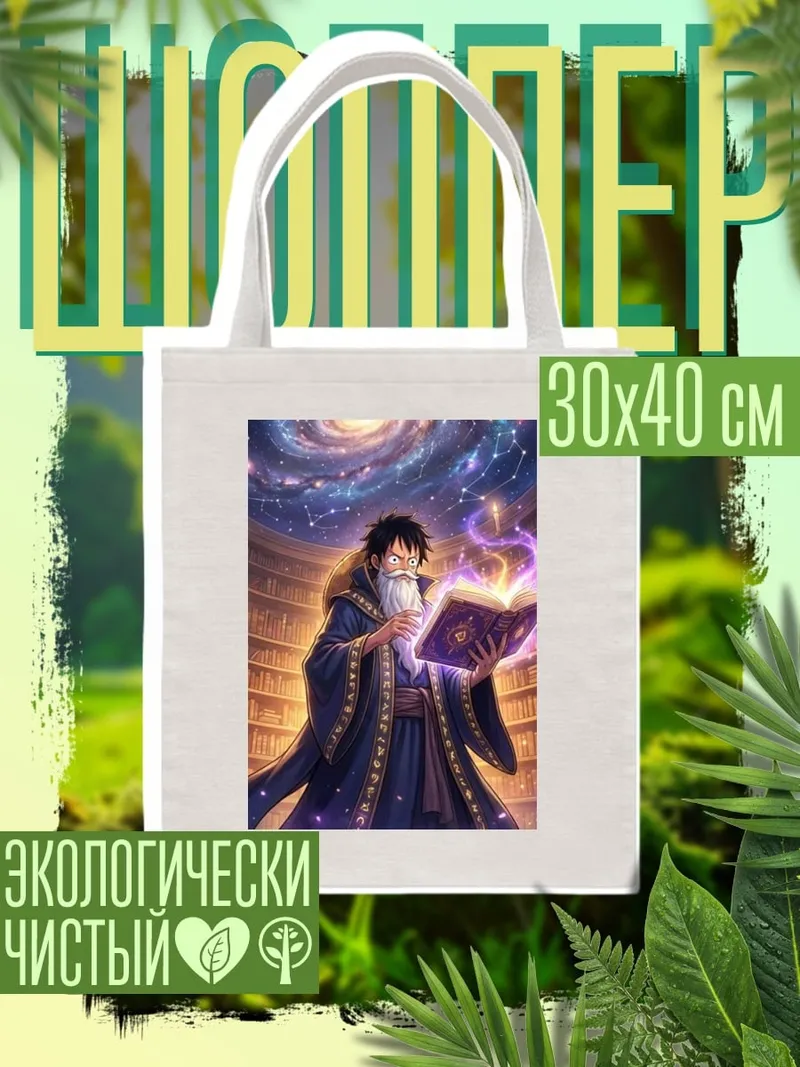 Шоппер Волшебник в библиотеке