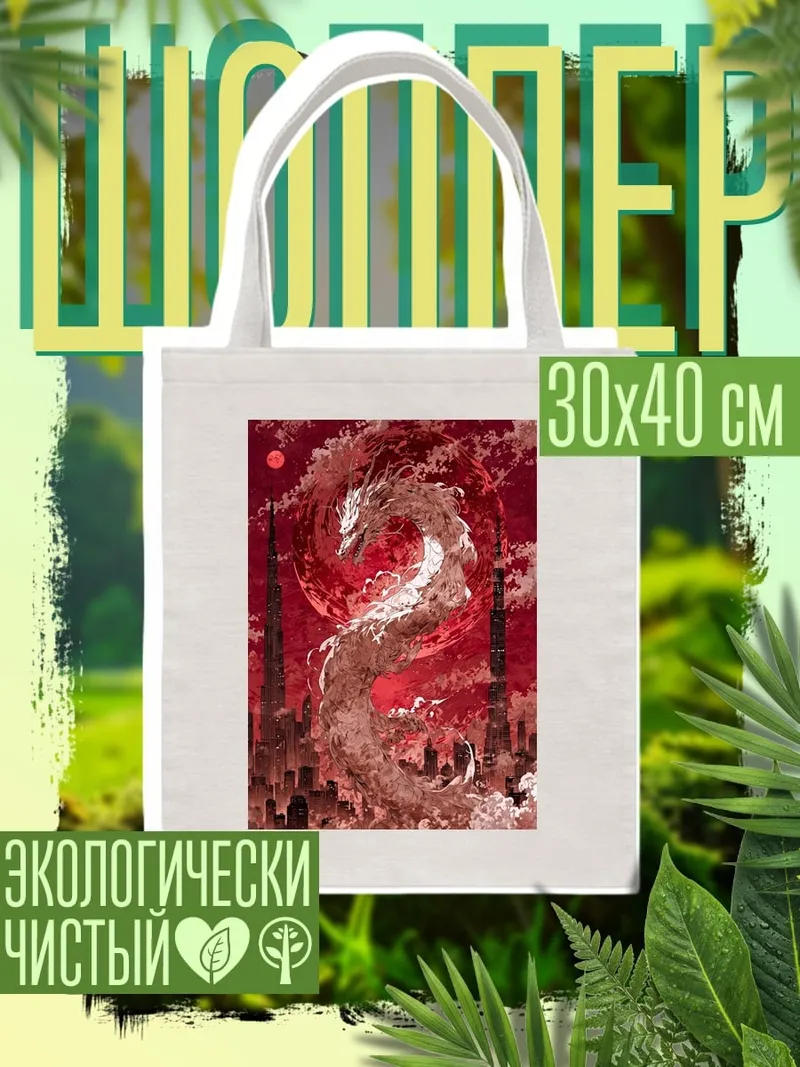 Шоппер Белый дракон