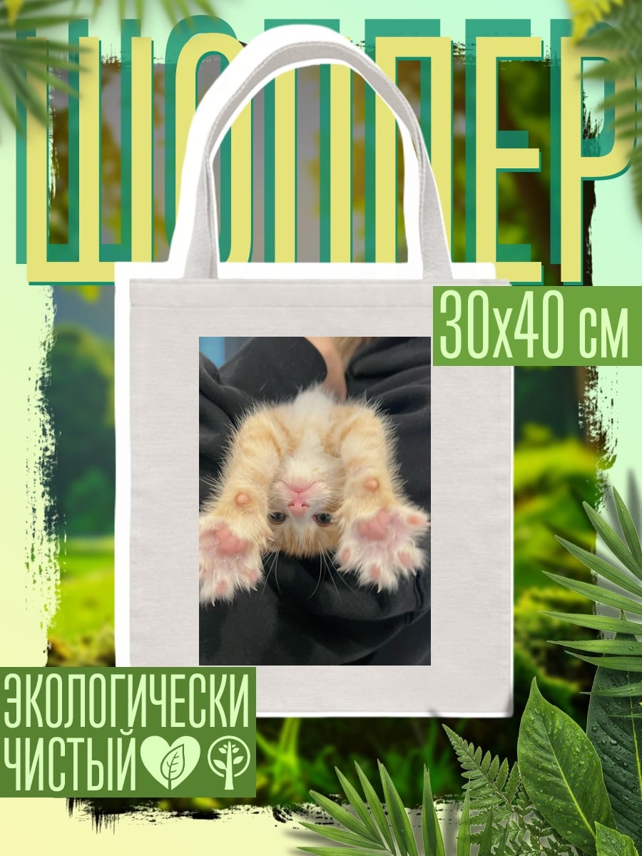 Шоппер Котёнок на руках