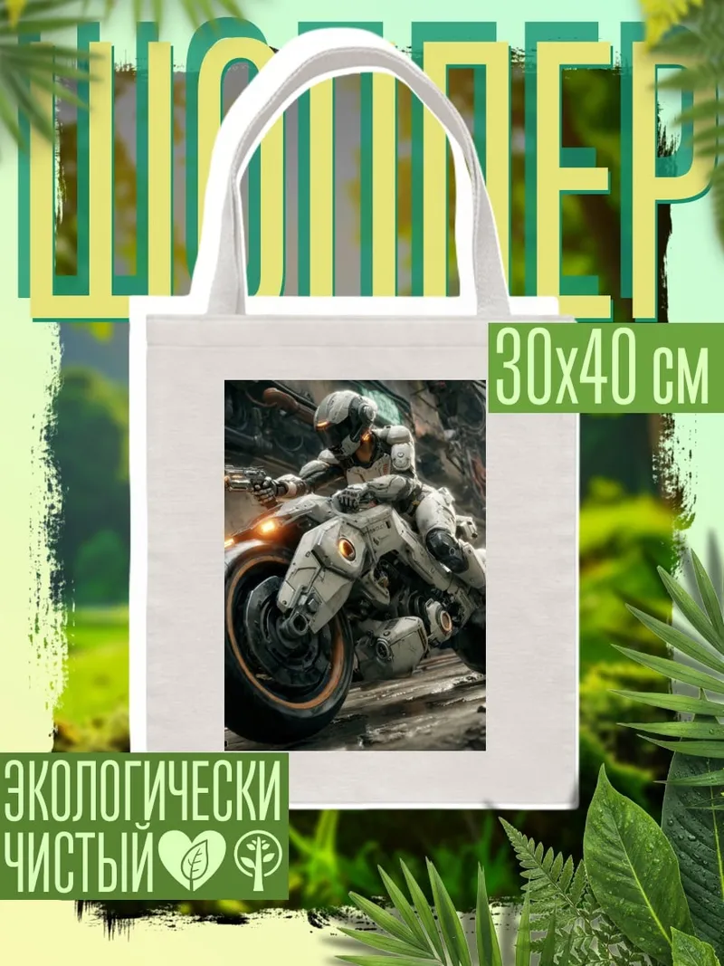 Шоппер Киберпанк гонщик
