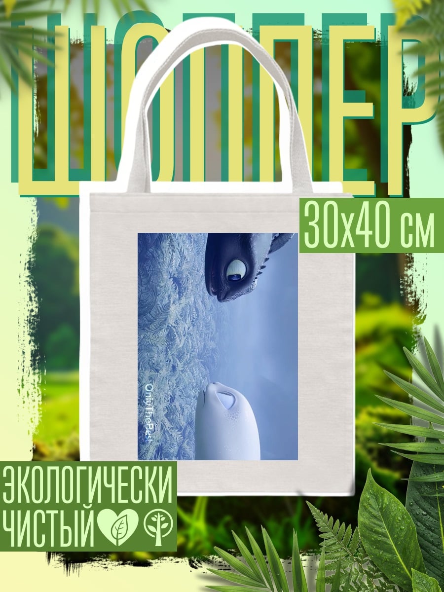Шоппер Драконы Беззубик и Дневная Фурия