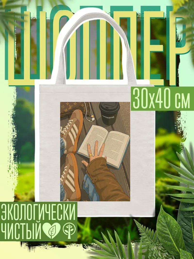 Шоппер Книга и кофе