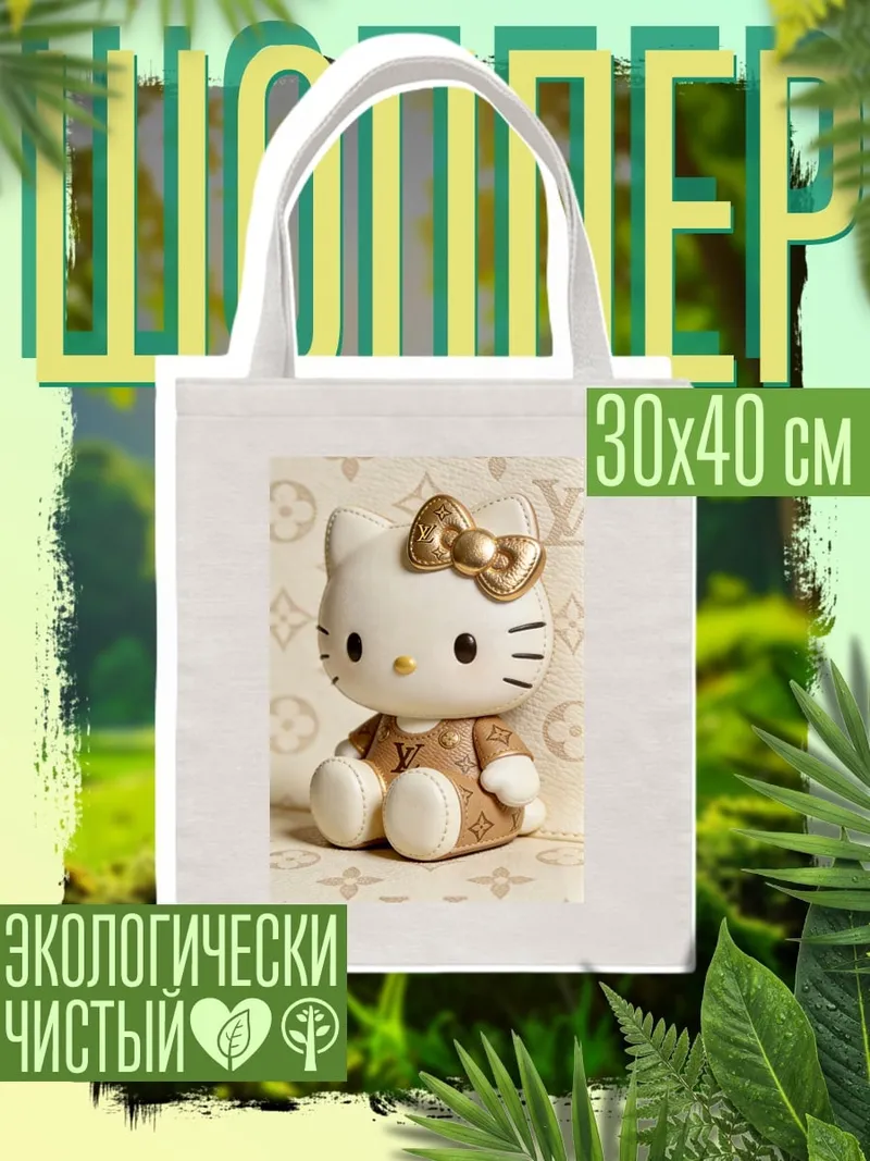 Шоппер Хелло Китти Люкс