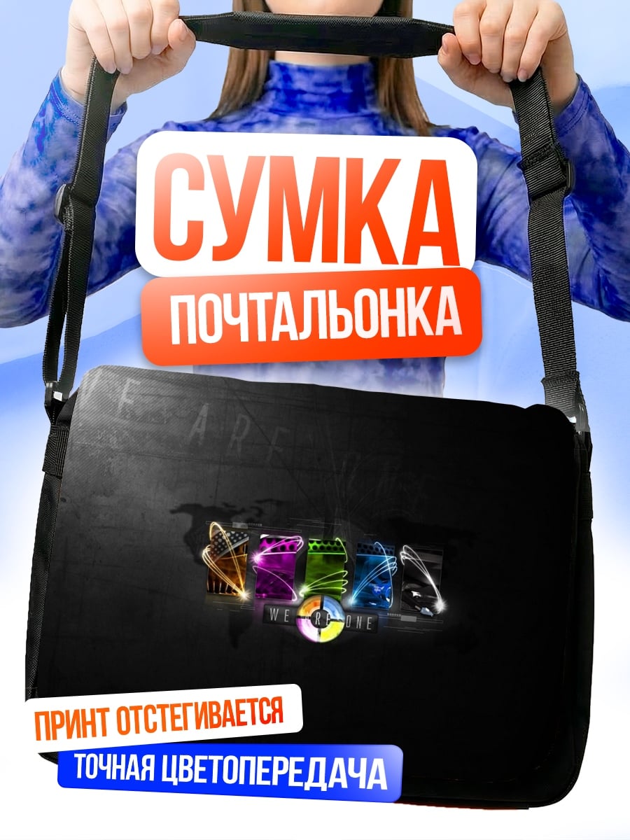 Сумка-почтальонка Логотип World of Tanks
