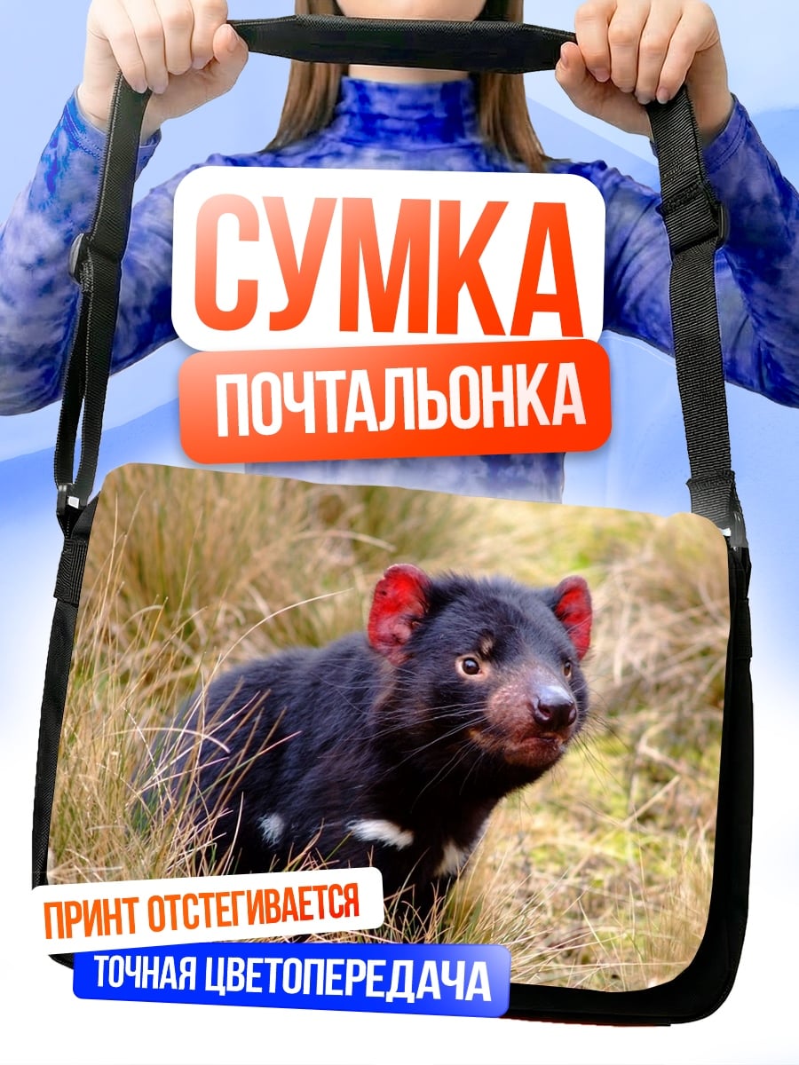 Сумка-почтальонка Тасманийский дьявол