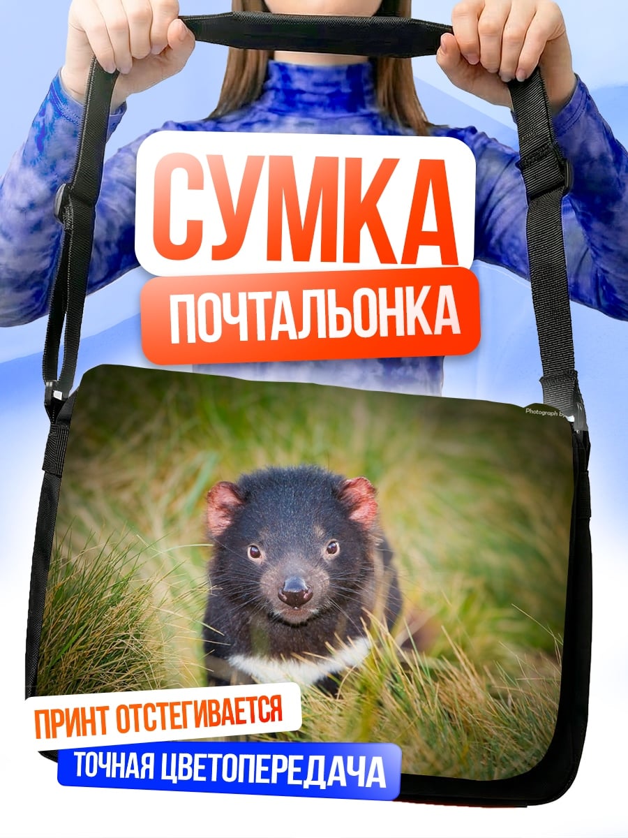 Сумка-почтальонка Тасманийский дьявол