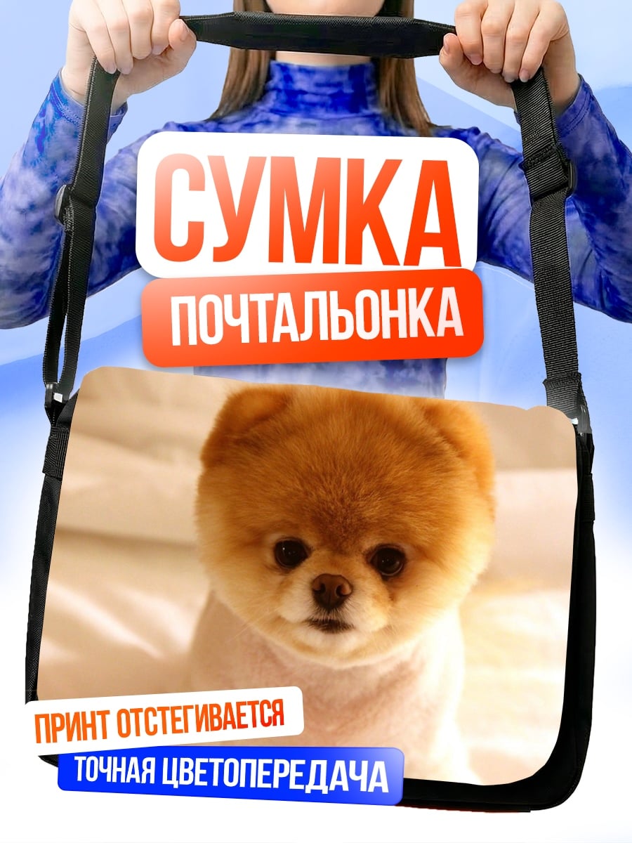 Сумка-почтальонка Милый шпиц