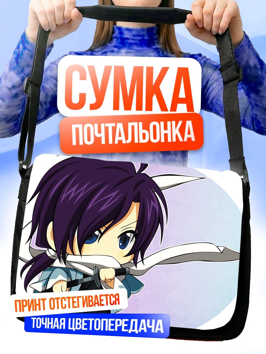 Сумка-почтальонка Чиби самурай