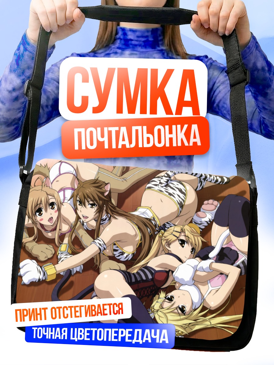 Сумка-почтальонка Девушки из Nyan Koi!