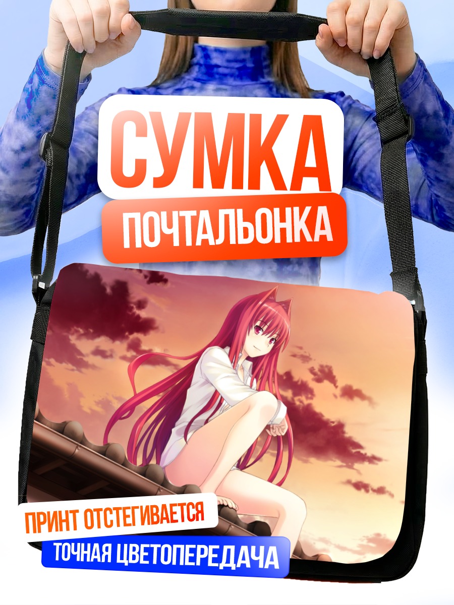 Сумка-почтальонка Куон на крыше