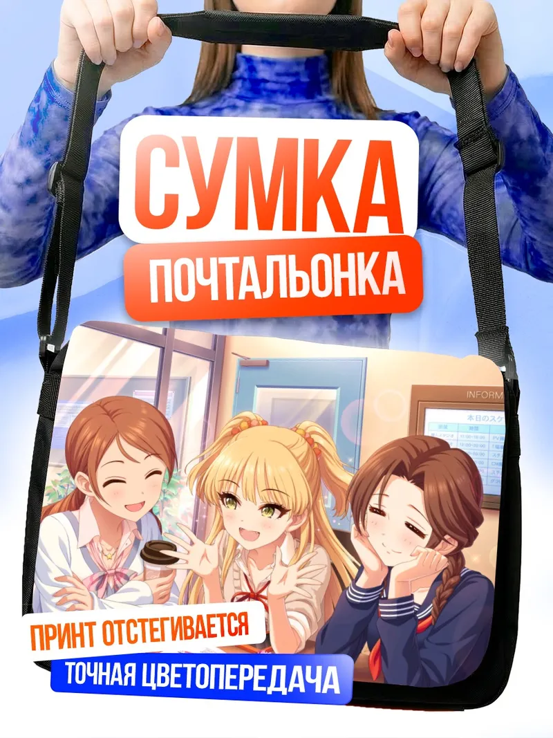 Сумка-почтальонка Карен Ходзё и подруги