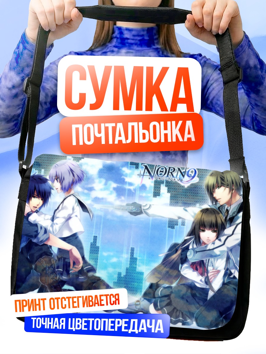 Сумка-почтальонка Герои Norn9