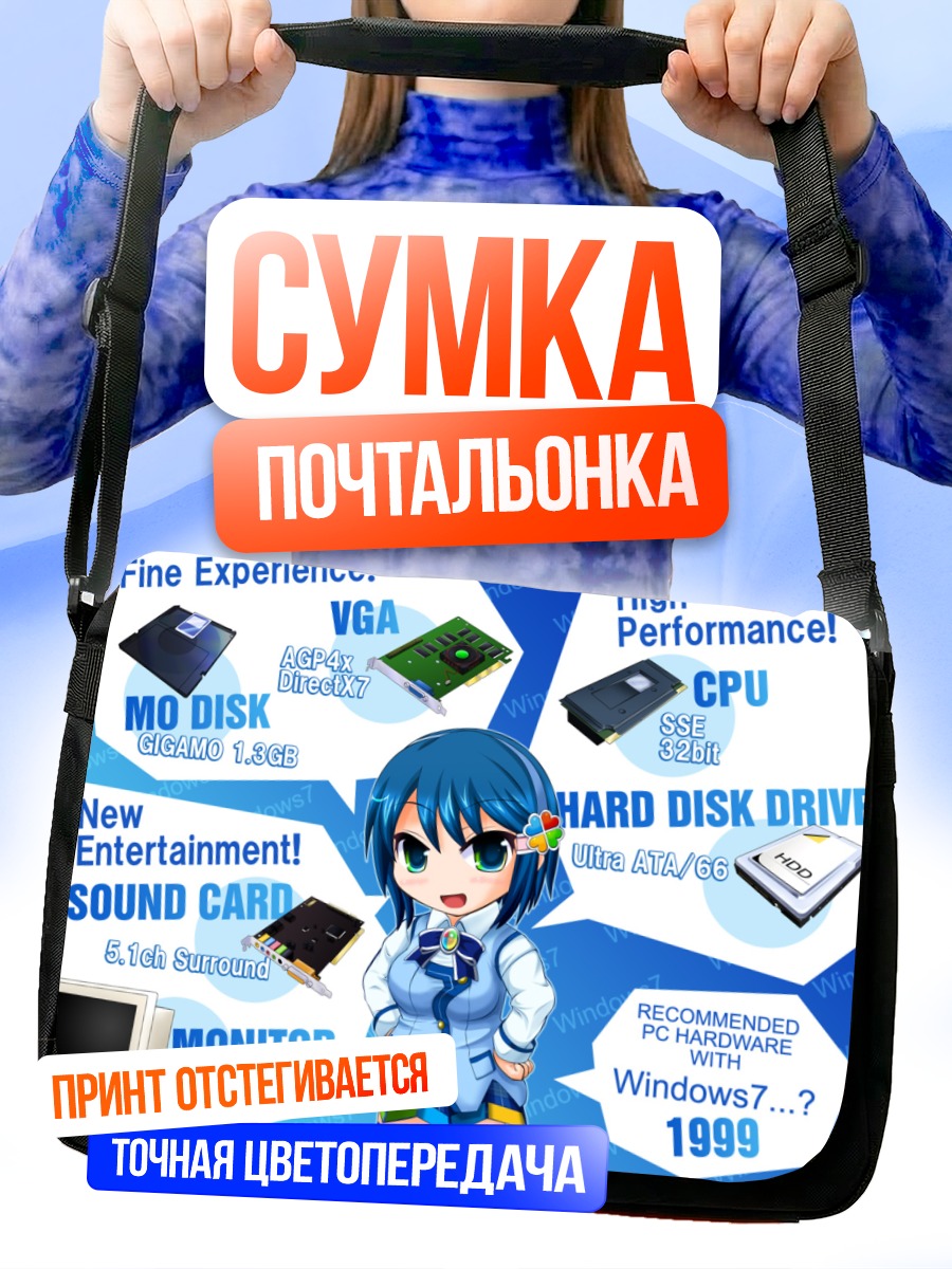 Сумка-почтальонка Нанами Мадобе и железо
