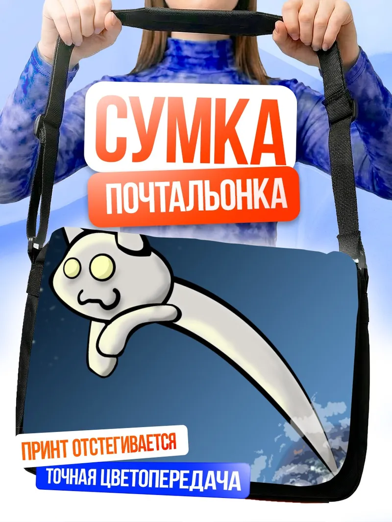 Сумка-почтальонка Лонгкэт в космосе