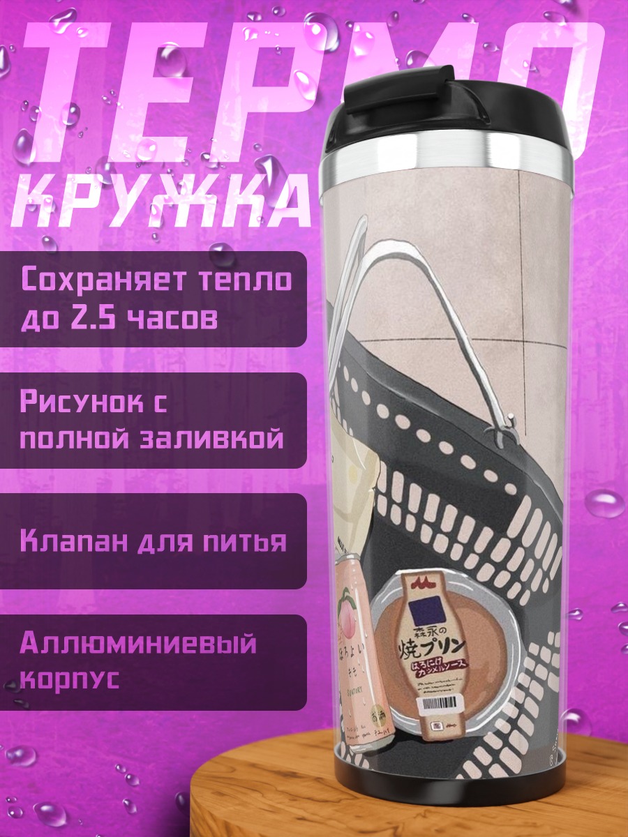 Термокружка Корзина с продуктами