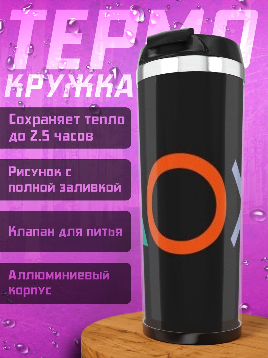 Термокружка Кнопки PlayStation