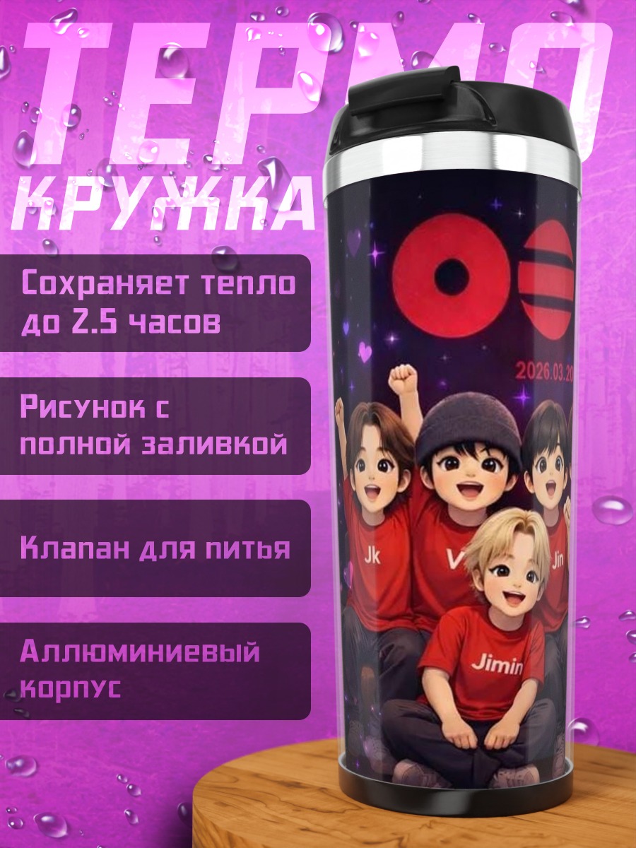 Термокружка Чиби группа