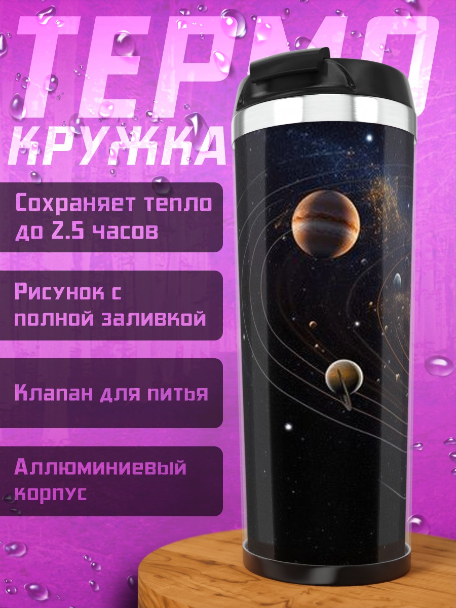 Термокружка Солнечная система