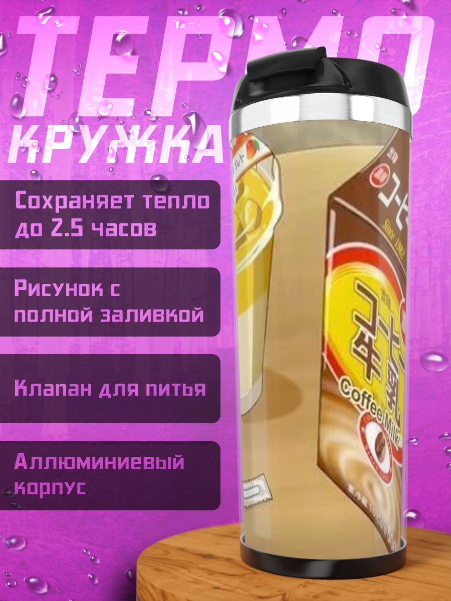 Термокружка Кофейный напиток и десерт