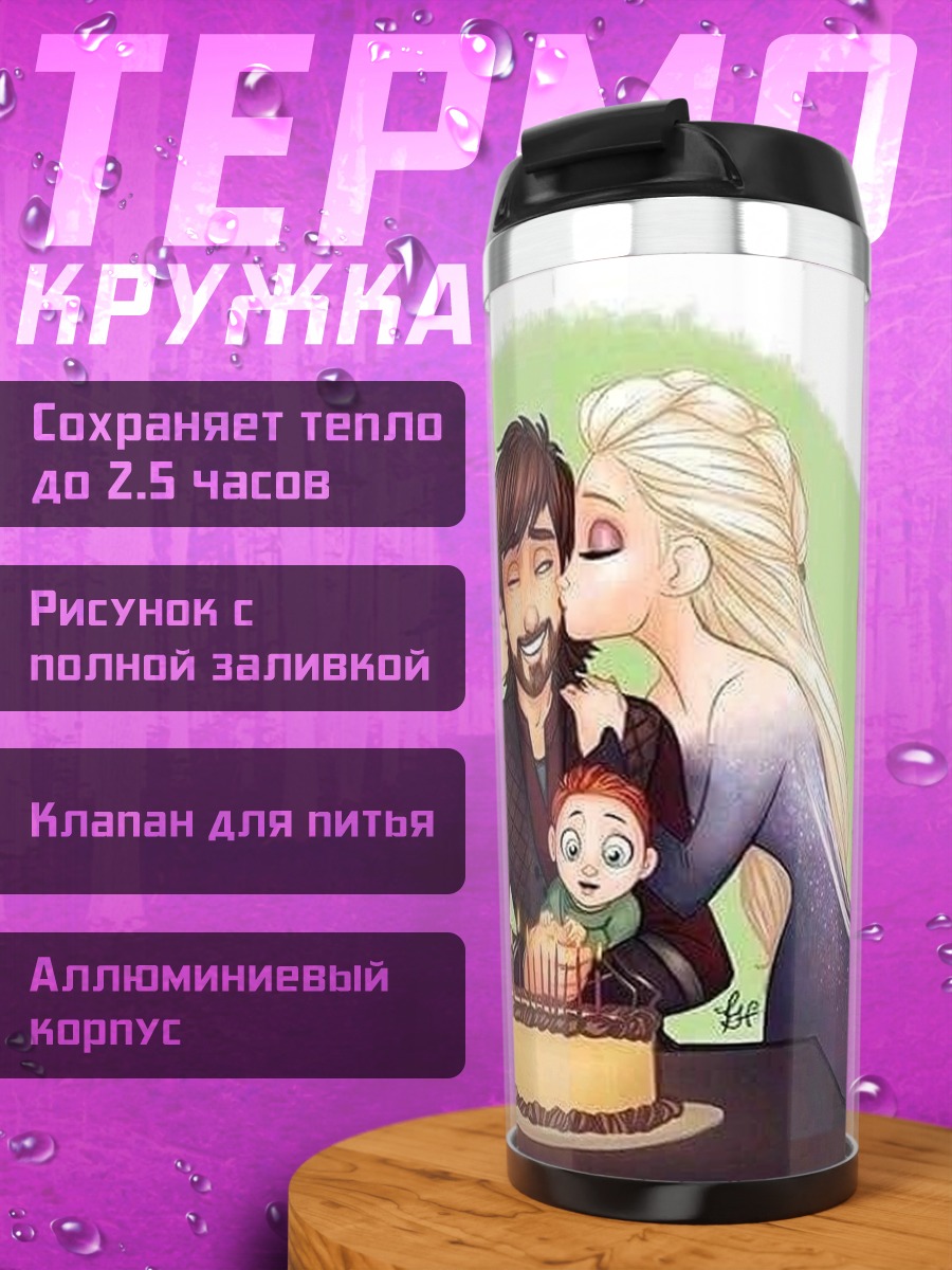 Термокружка Семья на день рождения