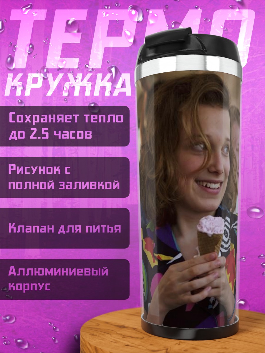 Термокружка Девушки с мороженым