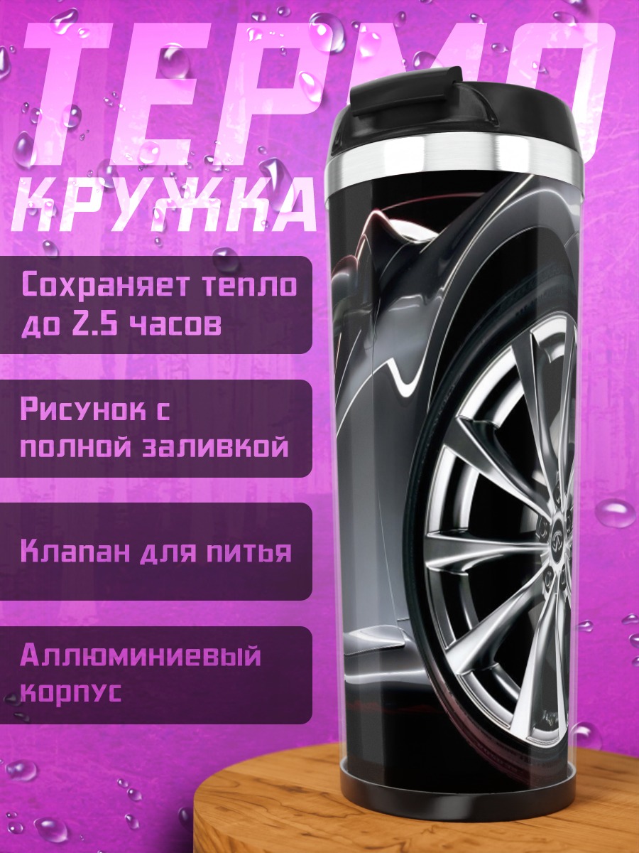 Термокружка Спортивный автомобиль