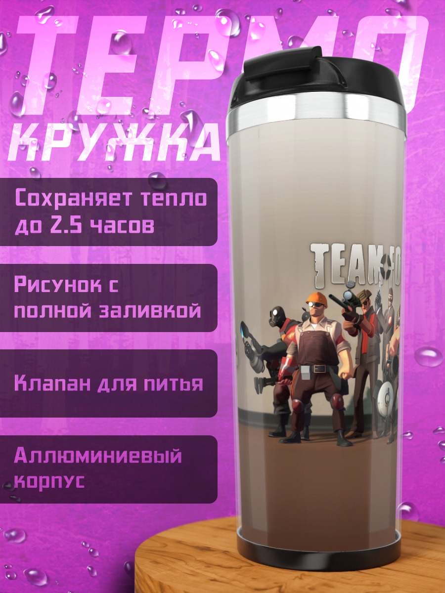Термокружка команда тим фортресс