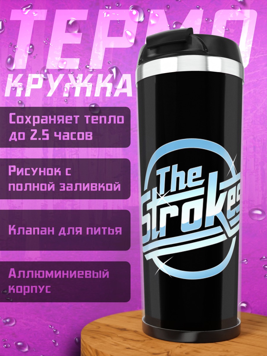 Термокружка Логотип The Strokes