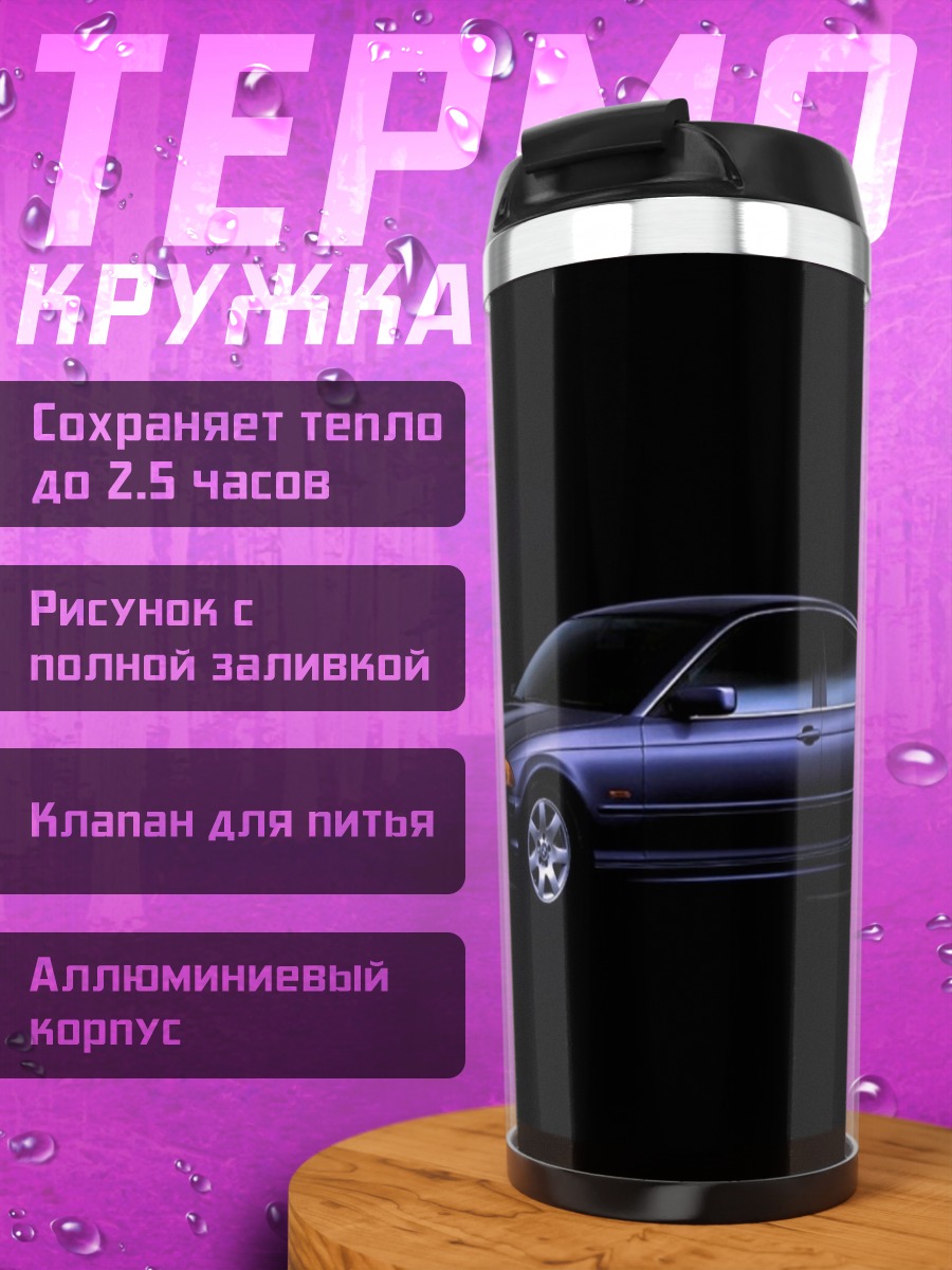 Термокружка Синий BMW седан