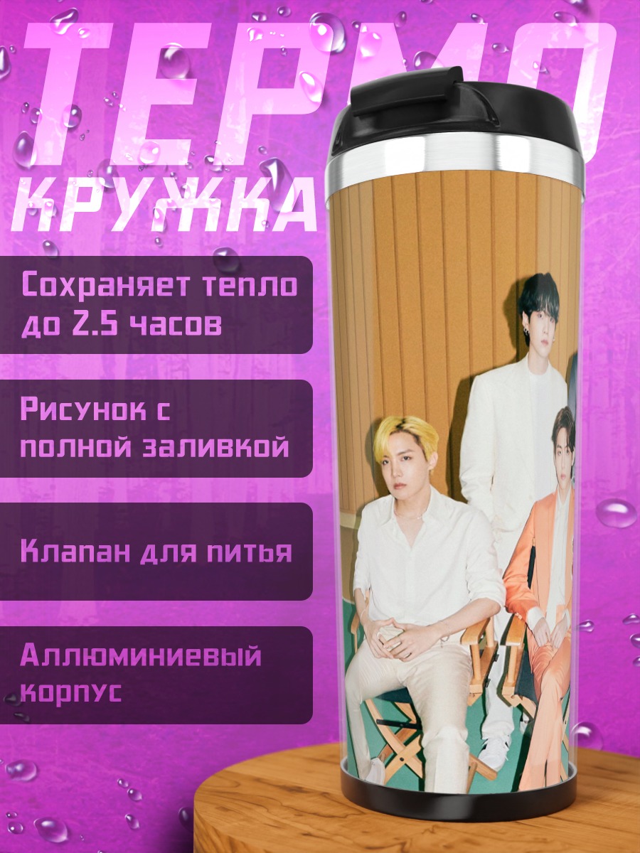 Термокружка BTS группа
