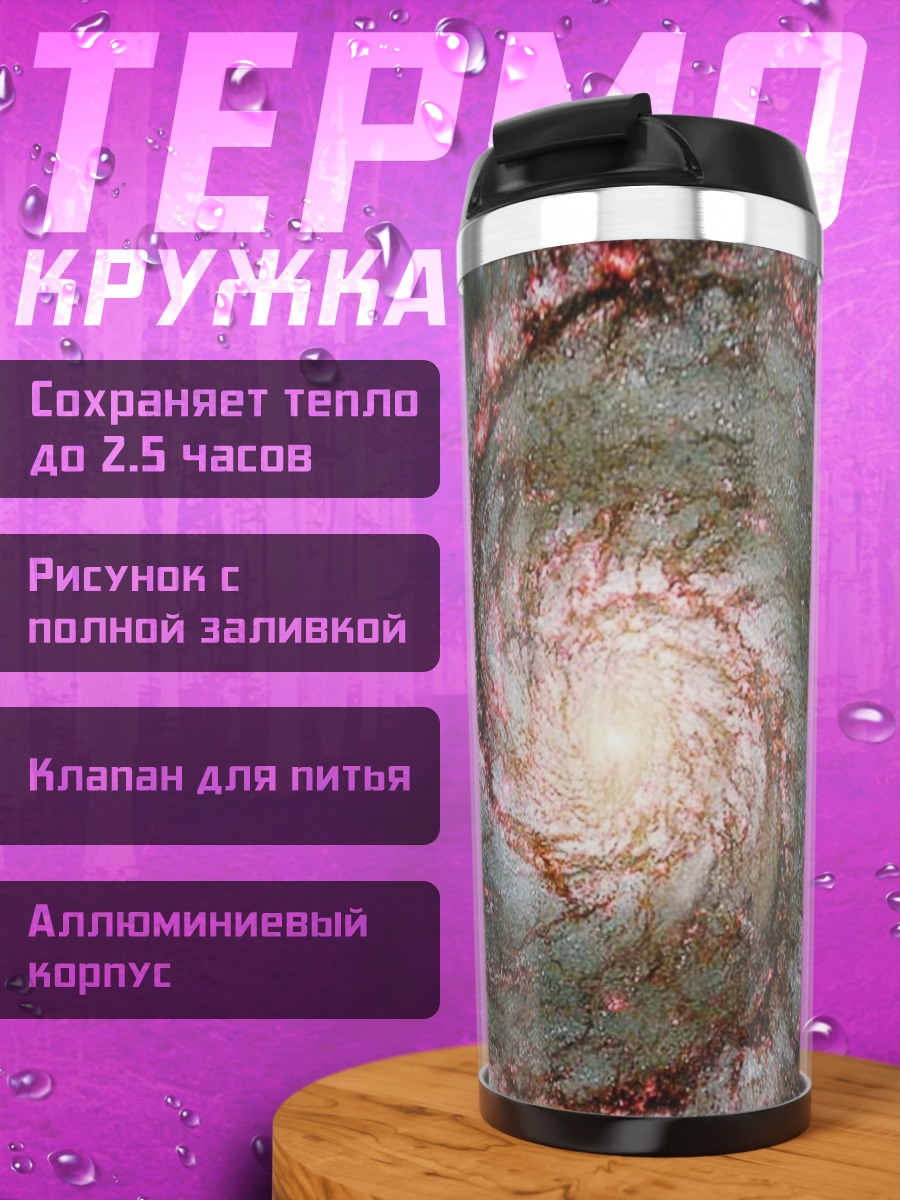 Термокружка Спиральная галактика