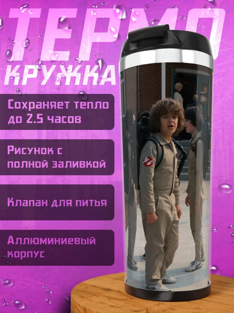 Термокружка Дети из Стрэнджер