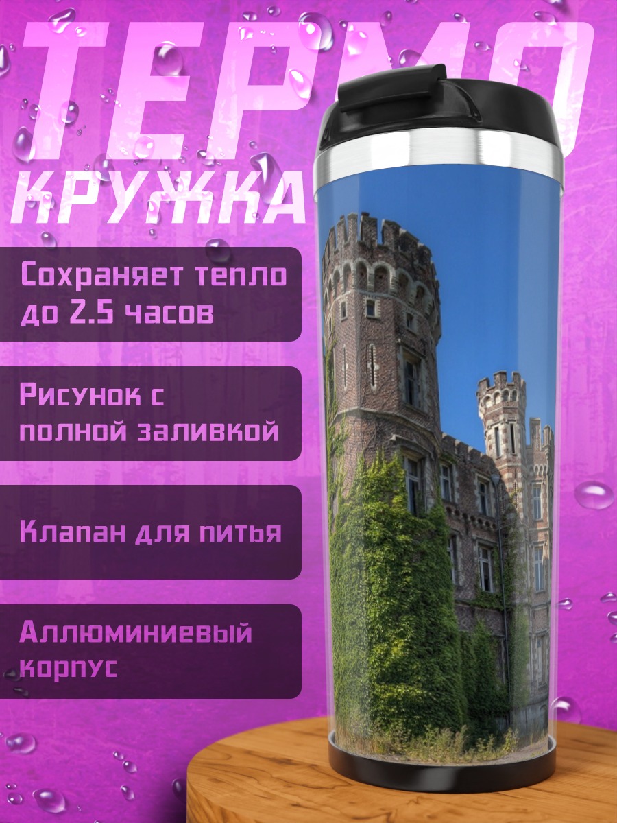 Термокружка Заброшенный замок