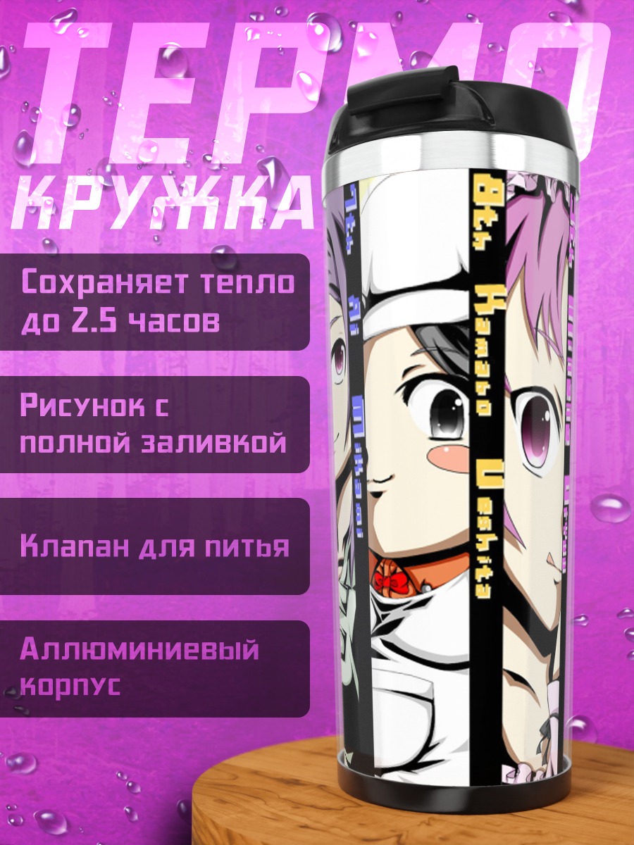Термокружка Аниме персонажи
