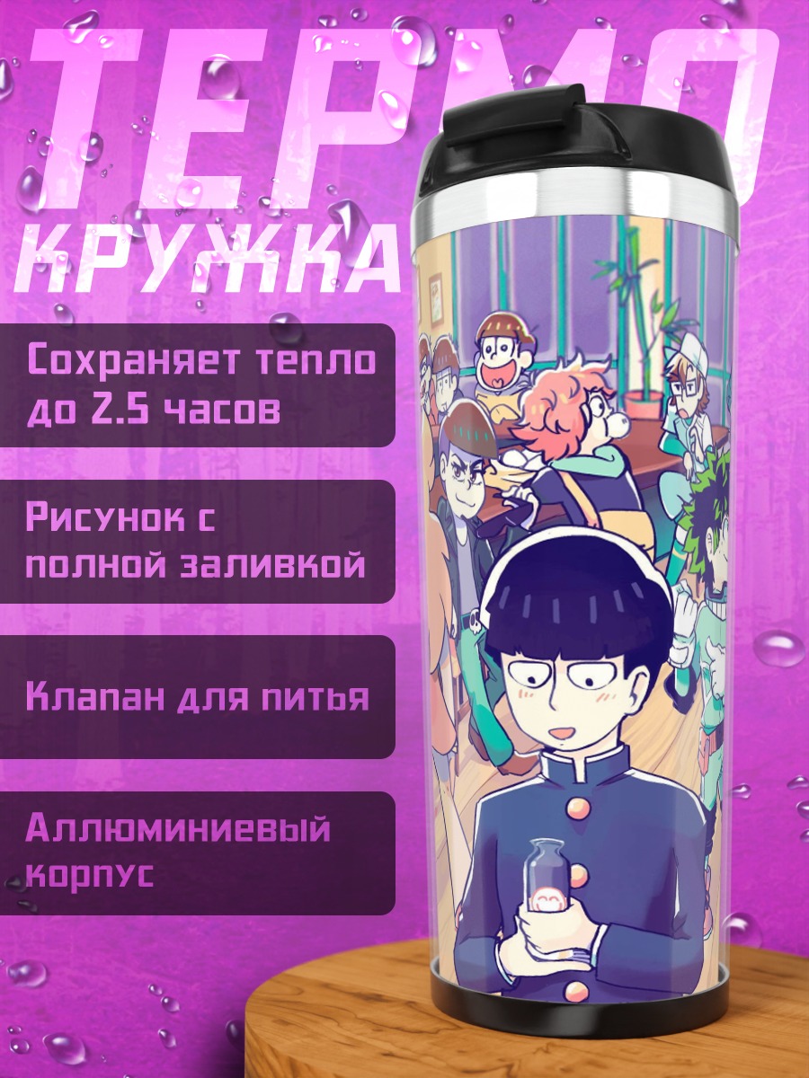 Термокружка Сбор персонажей аниме