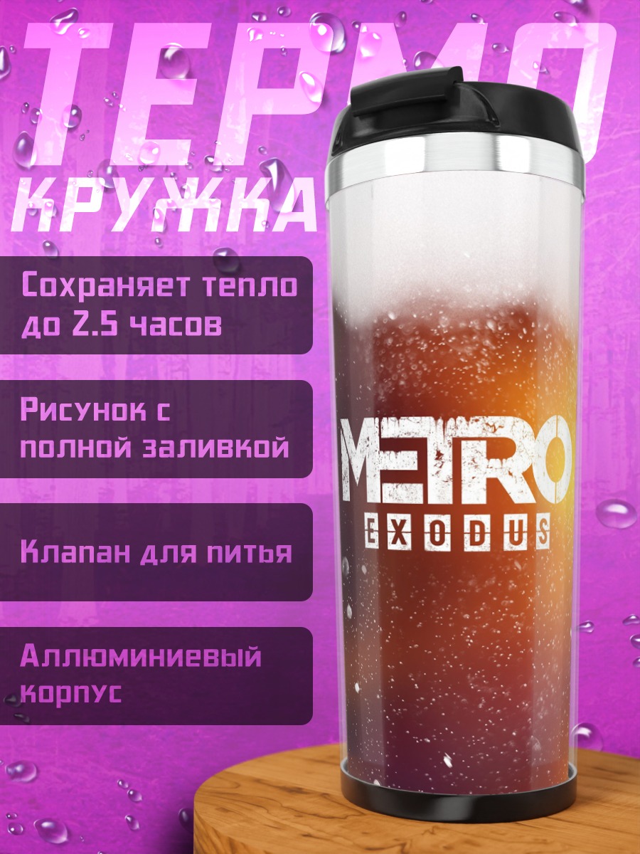 Термокружка Логотип Metro