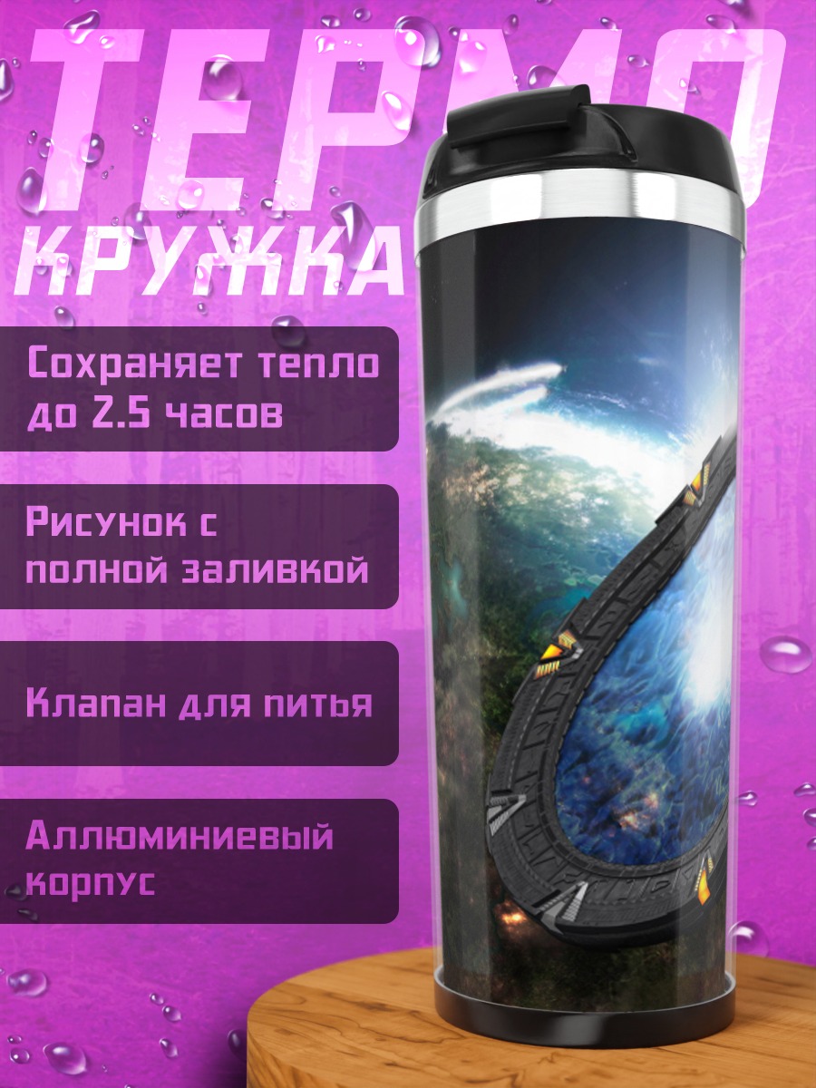 Термокружка Портал в космосе