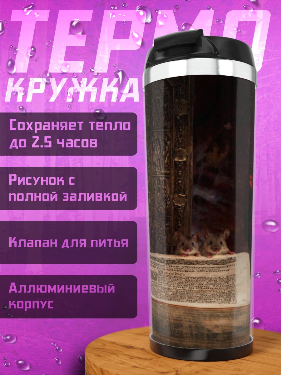Термокружка Древняя книга