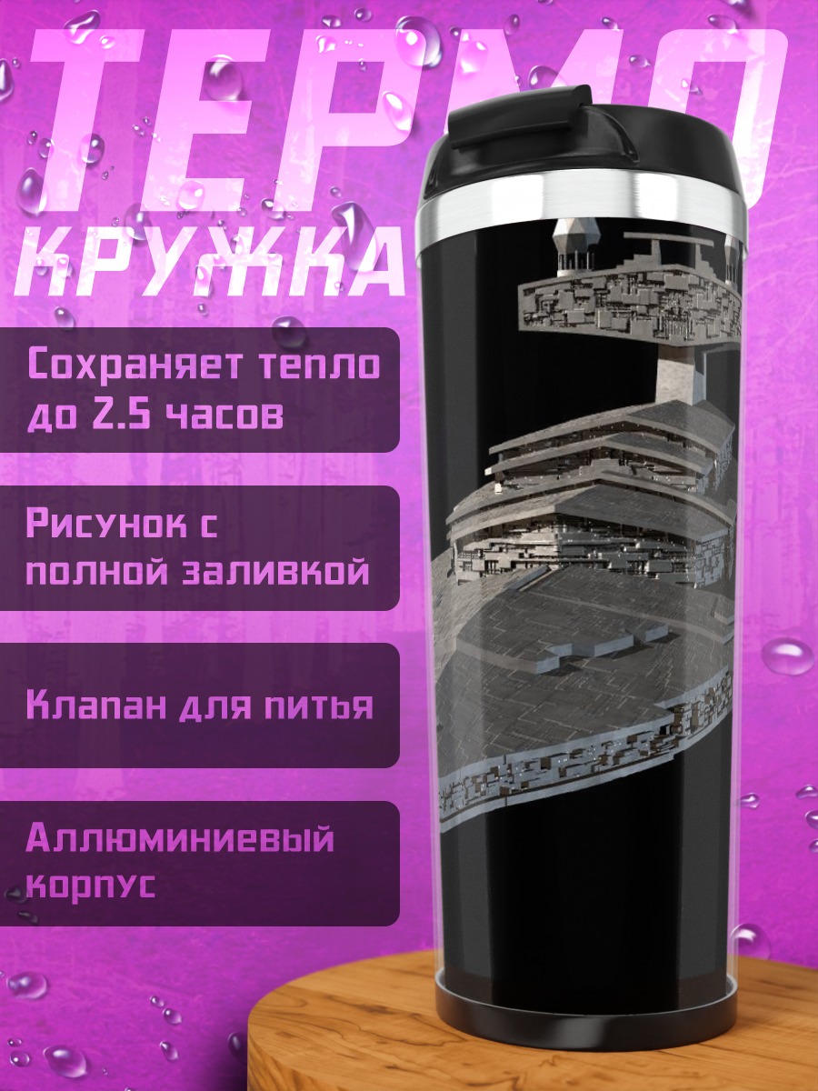 Термокружка Звездный разрушитель Империи