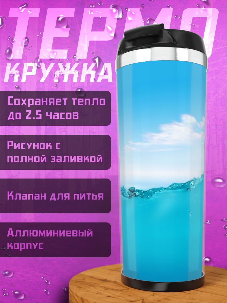 Термокружка Бутылка с посланием