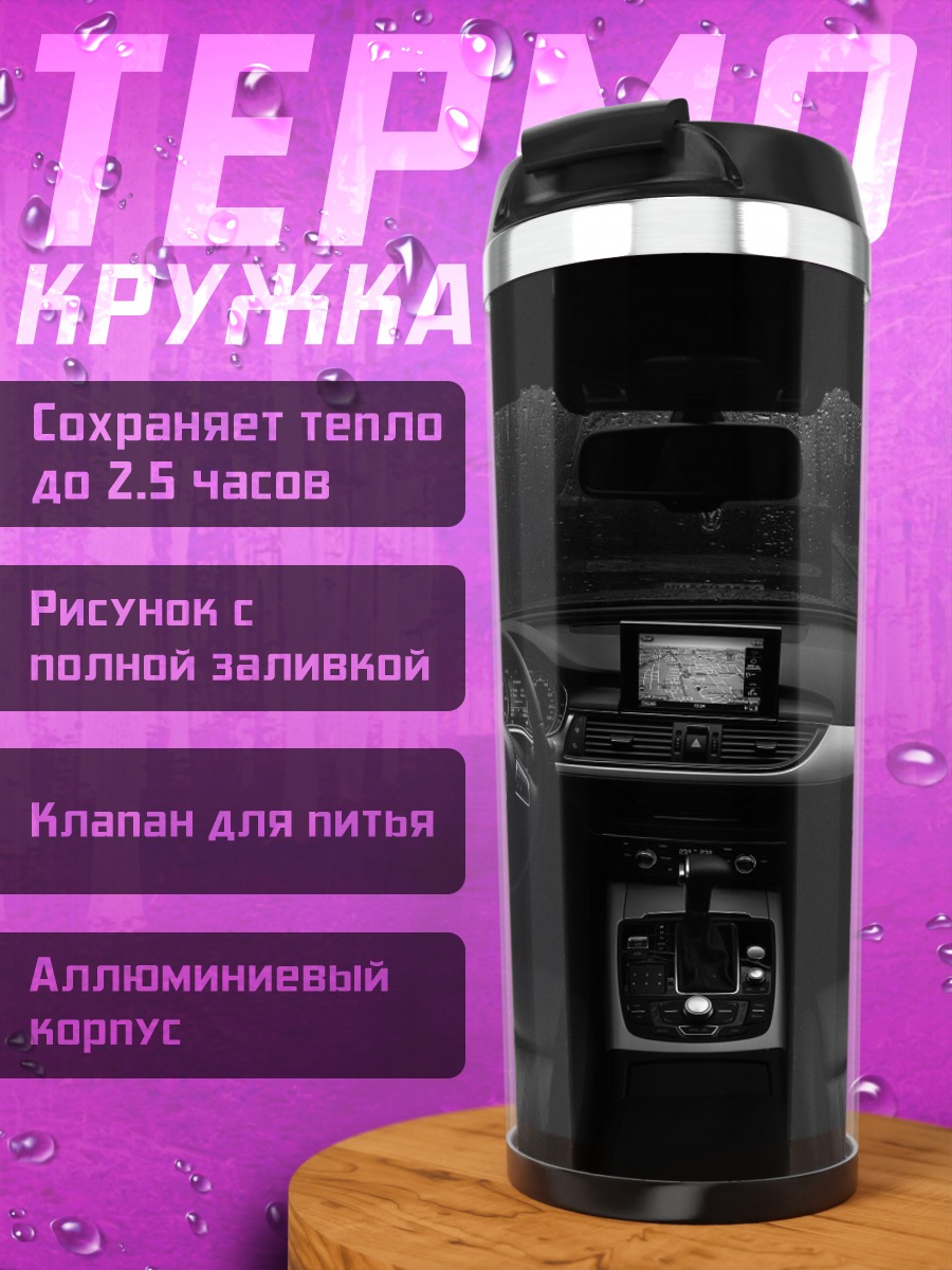 Термокружка интерьер автомобиля