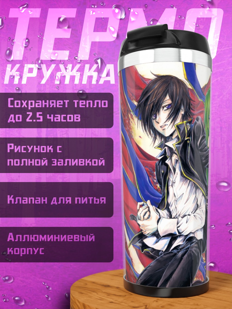 Термокружка Пара аниме персонажей