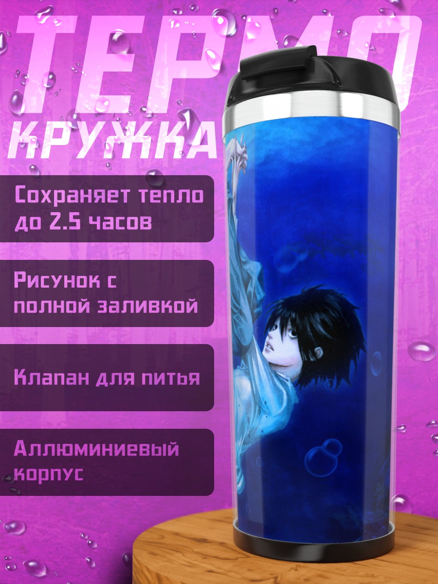 Термокружка Падение в воду
